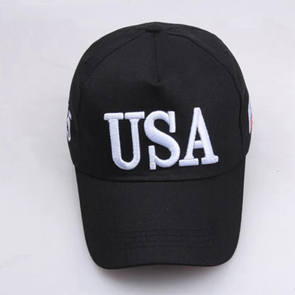 🇺🇸 Embroidery USA Flag Baseball Caps