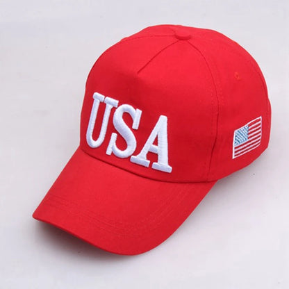 🇺🇸 Embroidery USA Flag Baseball Caps